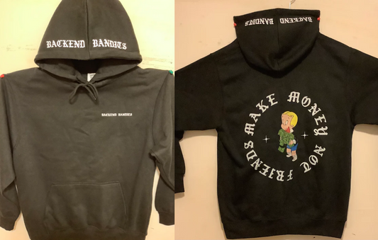 Backend Bandit Make Money Logo Hoodie