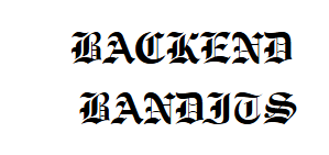 Backend Bandits Clothing 